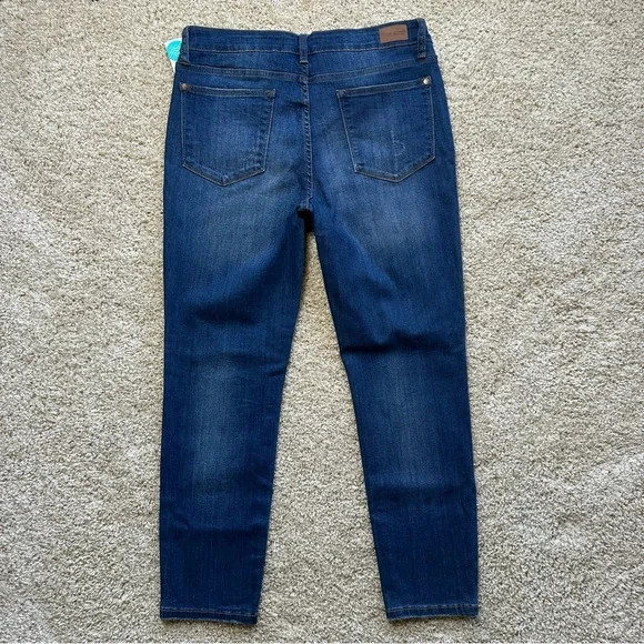 Judy Blue Women’s‎ Size 31 Relaxed Fit Skinny Jeans Dark Wash Stretch Denim - Picture 3 of 7